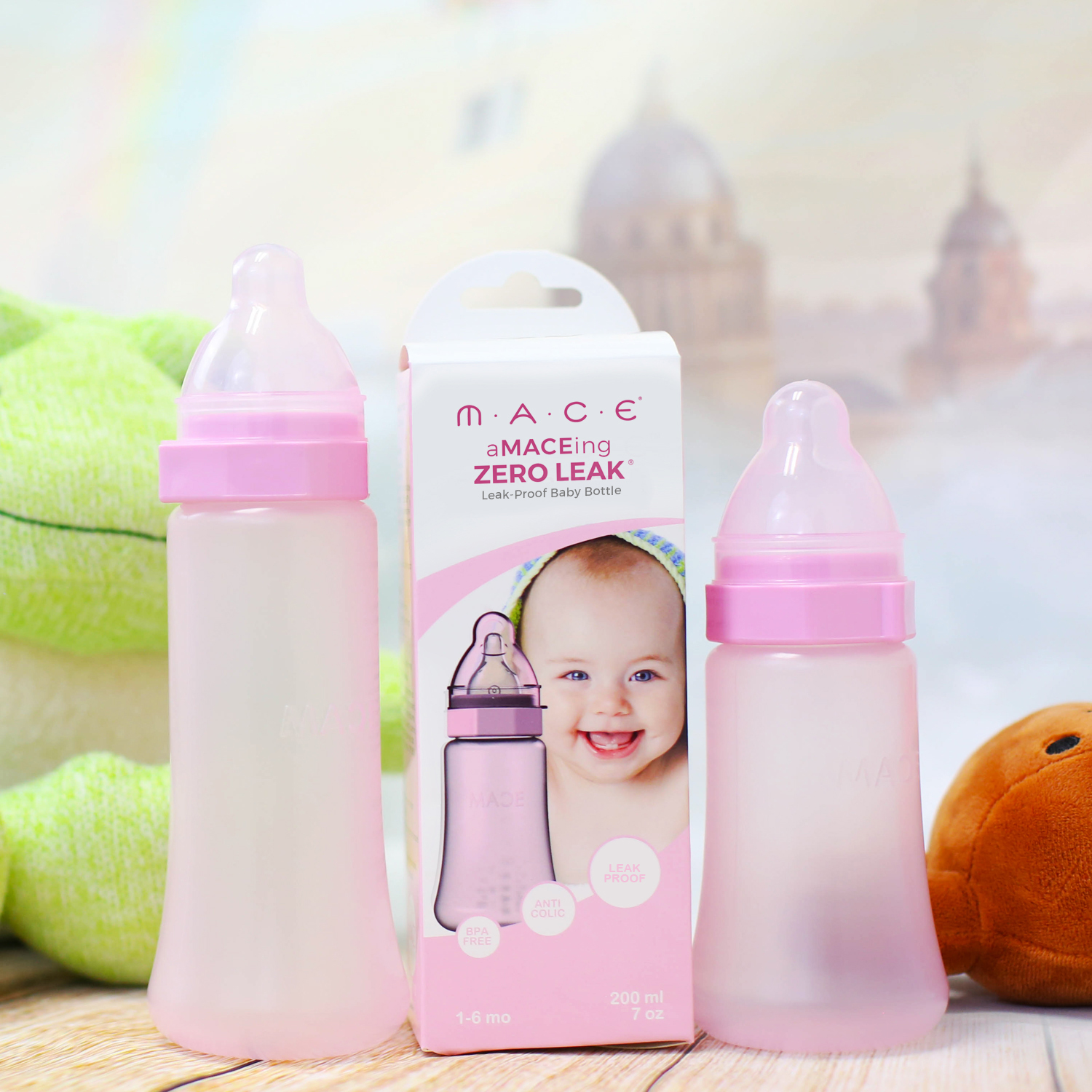Pink and blue baby bottles – KCSubPlug