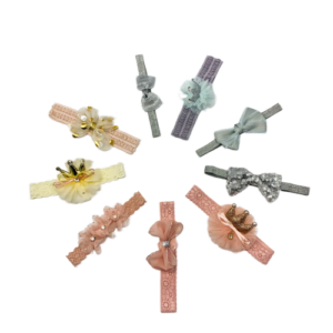 Nylon Baby Headbands (Set of 3)